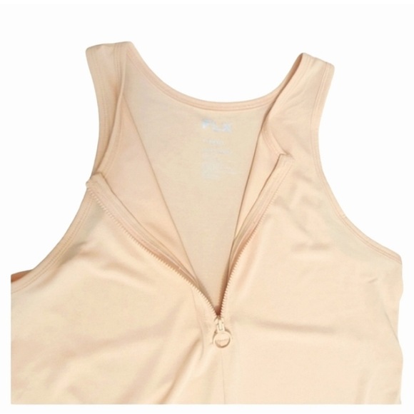 FLX  Midi Dress Urban Outdoor Size Small NWT Beige - Picture 6 of 9